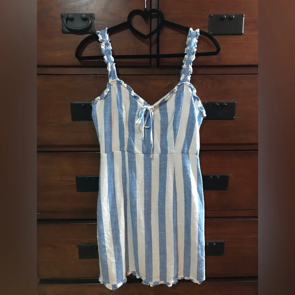 blue white striped dress forever 21 Forever 21 | Dresses | Forever 2 Denim Striped Dress Size S